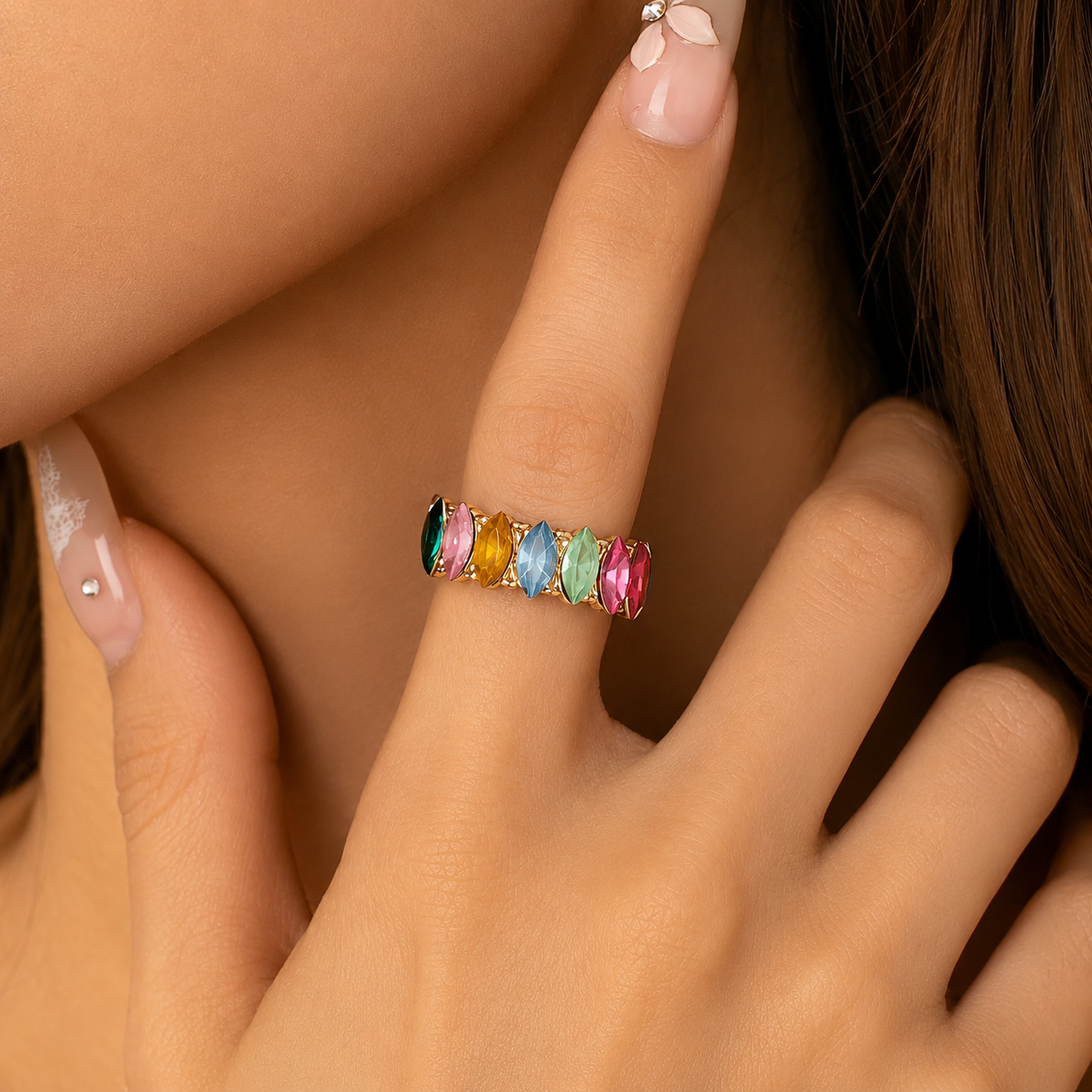 Candy Rain Ring
